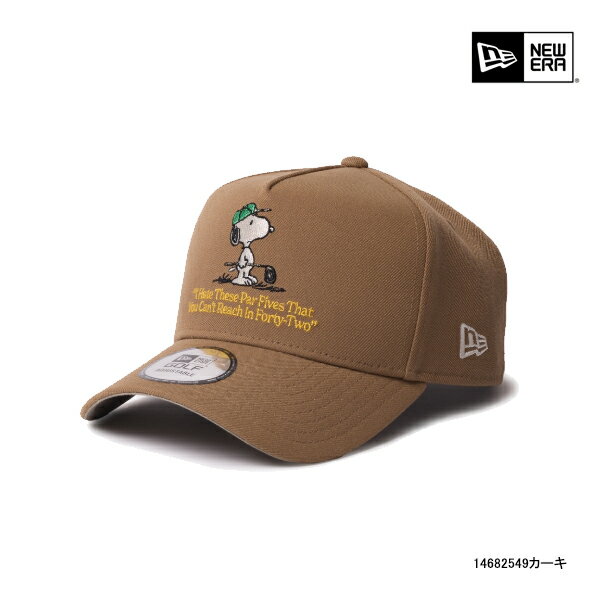 先行予約 ニューエラ 25年秋冬モデル 新作 ゴルフ キャップ 14682549 ピーナッツ NEW ERA GOLF GF 940A..