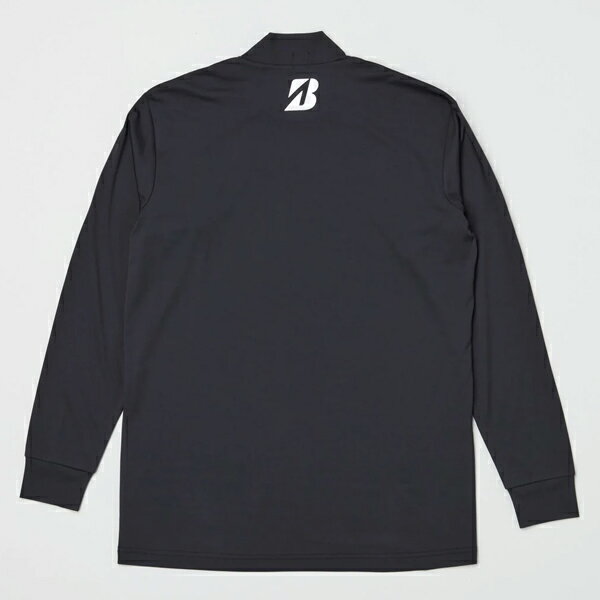 ブリヂストン 25年秋冬ウエア 新作 メンズ ゴルフ モックネック シャツ FGM01F ゴルフウエア BRIDGESTONE GOLF BS 長袖 シンプル ストレッチ YPP