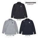 先行予約 ブリヂストン 25年秋冬ウエア 新作 メンズ ゴルフ ハーフジップ シャツ FGM08F ゴルフウエア BRIDGESTONE GOLF BS 長袖 軽量 保温 ストレッチ