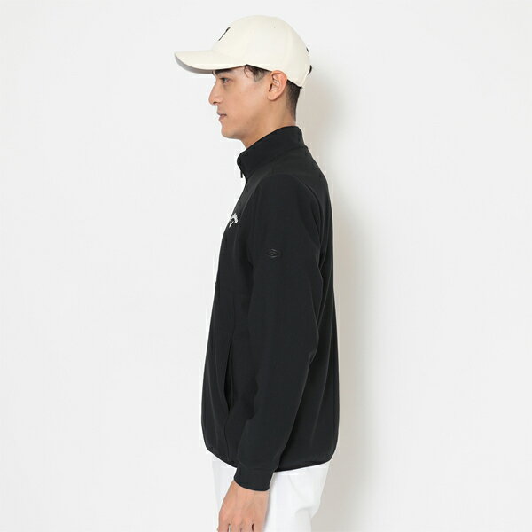 キャロウェイ 25年秋冬ウエア 新作 ゴルフ メンズ モックネック シャツ C25233109 ハーフジップ Callaway GOLF 長袖 ゴルフウェア トップス