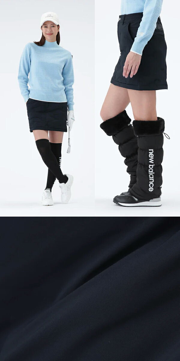 ニューバランス 25年秋冬ウエア 新作 ゴルフ レディース スカート 012-5234504 パデッド new balance GOLF NB PADDED SKIRT ボトムス 10PT