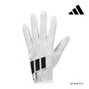 新作 アディダス ゴルフ メンズ グローブ KVH43 パームラップ adidas GOLF GLOVE ホワイト 片手 左手 右利き 21 22 23 24 ...