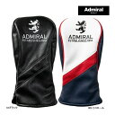 新作 アドミラル ゴルフ メンズ ヘッドカバー ドライバー ランパウント ADMG5AHA Admiral Golf HC DR ドライバー用 高級感 お洒落 ...