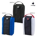 新作 ルコック ゴルフ シューズケース LG5SBZ21M 大開口 シューズケース Wファスナータイプ le coq sportif GOLF デサント 持ち運...