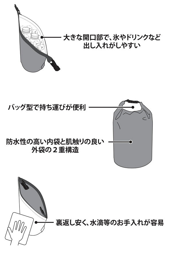 新作 トミーヒルフィガー ゴルフ 氷嚢 THMG5SED TOMMY HILFIGER GOLF ロールトップ...