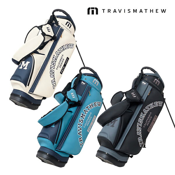 トラヴィスマシュー ゴルフ VC スタンド キャディバッグ 7AP900 26年秋冬モデル 新作 TRAVISMATHEW GOLF STAND BAG CB SB VERSITY CLUB ラウンド