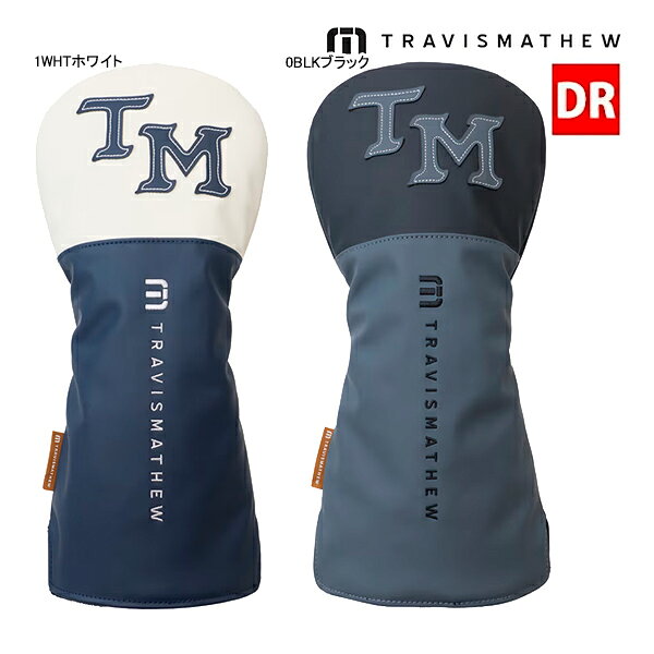 トラヴィスマシュー ゴルフ VC ヘッドカバー ドライバー用 7AP905 26年秋冬モデル 新作 TRAVISMATHEW GOLF DR HC ラウンド VERSITY CLUB モノトーン