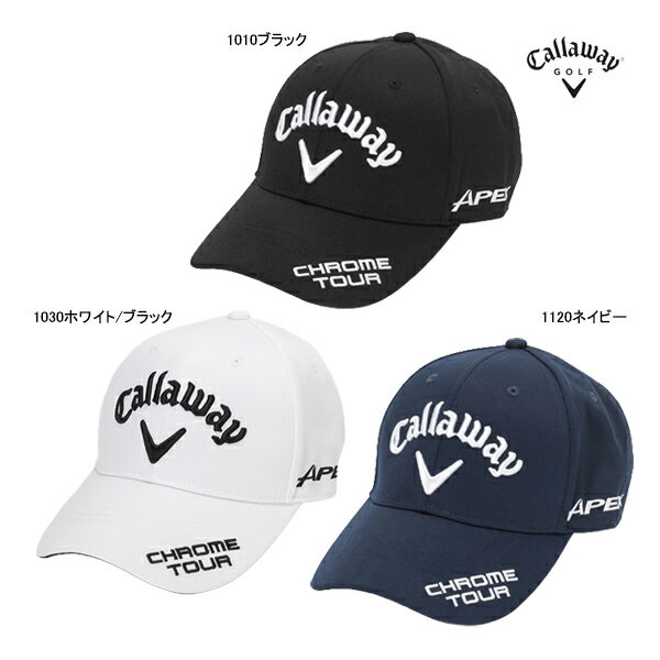 キャロウェイ ゴルフ メンズ ツアー キャップ C26990100 26年春夏モデル 新作 TOUR RTW CAP 26 JM Callaway GOLF 帽子 吸汗速乾 定番 ケア簡単 Eco ASR