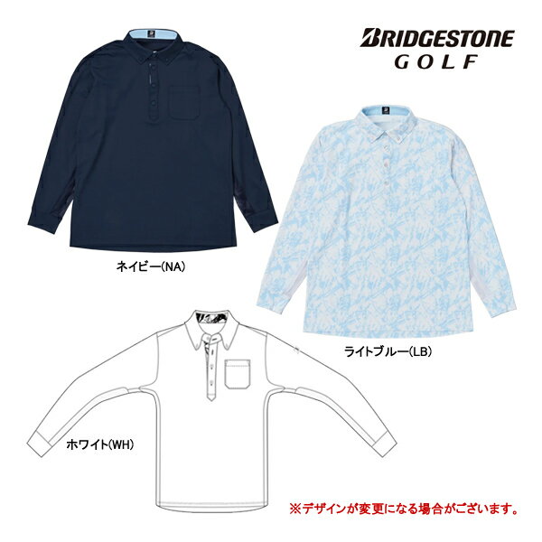 先行予約 ブリヂストン ゴルフ 26年春夏ウエア 新作 メンズ 長袖ボタンダウンシャツ IGM01F ゴルフウェア BRIDGESTONE GOLF BS メッシュ 半袖 冷感 ストレッチ