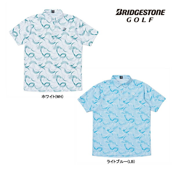 先行予約 ブリヂストン ゴルフ 26年春夏ウエア 新作 メンズ 半袖ポケット付きシャツ IGM03A ゴルフウェア BRIDGESTONE GOLF BS ドライ 半袖 ストレッチ