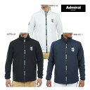 ◎★【2023 A/W】アドミラル ADMA360 メンズ プリントファスナー ウィンドジャケット Admiral Golf