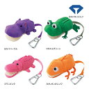 ダイヤ ゴルフ ボールクリーナー AS-044 DAIYA GOLF マイクロファイバー ボール タオル かわいい 動物 カラビナ 小物入れ 25ET