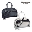 ブリヂストン ゴルフ BBG111 ボストン バッグ シューズ ポケット ブラック ホワイト BRIDGESTONE GOLF BOSTON BAG 25ET