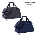 ブリヂストン ゴルフ BBG370 ボストンバッグ シューズ イン ポケット ブラック ネイビー BRIDGESTONE GOLF BOSTON BAG 25E...