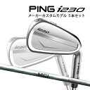 ♪ピン i230 アイアン5本セット(6I～9I,PW)  カーボンシャフト PING GOLF IRON Tour AD