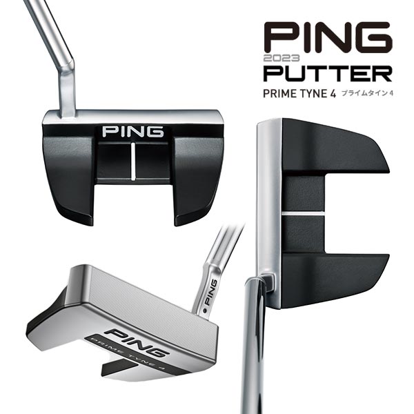 ♪【23年モデル】 ピン 2023 パター [PRIME TYNE4(プライムタイン4)] ネオマレット型 PING PUTTER