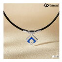 コラントッテ ABARO TAO ネックレス スリム アラン ミニ シルバー/ブルーラメ Colantotte TAO ARAN mini 血行改善 磁力 アク...