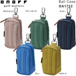 【22年SSモデル】【レディース】オノフ ボールケース OA1722 (Lady's) Ball Case ONOFF