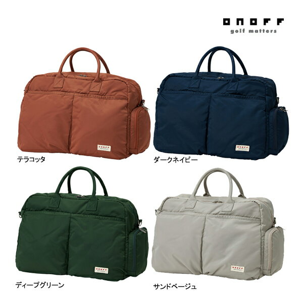 オノフ ゴルフ ボストンバッグ OV0424 ONOFF GOLF Boston Bag ナイロンツイルシリーズ 軽量 定番 ショルダーベルト カジュアル スポ...