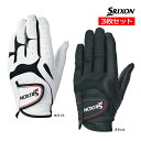 3枚セット 新作 スリクソン ゴルフ メンズ グローブ GGG-S030 片手 左手 右利き SRIXON DUNLOP ダンロップ 21 22 23 24 2...