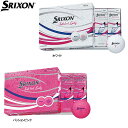 スリクソン ゴルフボール ソフトフィールレディ 1ダース (12球) SOFT FEEL LADY SRIXON DUNLOP ダンロップ