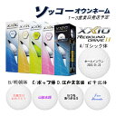 3球名入れ【3球ソッコーオウンネーム】ゴルフボール リバウンドドライブ2 1~3営業日発送 ゼクシオ 1スリーブ(3球) REBOUND DRIVE 2 23B ギフト 父の日 誕生日
