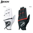 スリクソン ゴルフ メンズ グローブ GGG-S026 片手 左手 右利き SRIXON DUNLOP ダンロップ ホワイト ブラック 21 22 23 24 ...