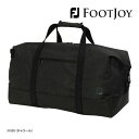 【23年SSモデル】フットジョイ 31535 FJ ヘザー トラベルダッフル バッグ FJ Anytime Duffel Bag Charcoal FOOTJOY