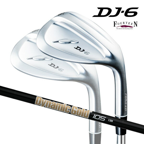  フォーティーン DJ-6 ウェッジ  スチールシャフト FOURTEEN WEDGE Dynamic gold