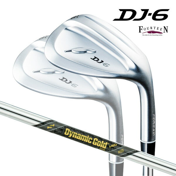  フォーティーン DJ-6 ウェッジ  スチールシャフト FOURTEEN WEDGE DYNAMIC GOLD