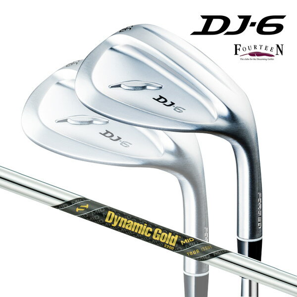  フォーティーン DJ-6 ウェッジ  スチールシャフト FOURTEEN WEDGE DYNAMIC GOLD