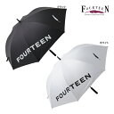 フォーティーン ゴルフ アンブレラ UM0204 オリジナル FOURTEEN GOLF 晴雨兼用 傘 かさ 大型 UVケア シンプル ロゴ 年中 ラウンド メ...