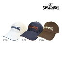 【23年モデル】スポルディング SPCP-3770 メンズ/レディース キャップ (UNISEX) SPALDING GOLF CAP