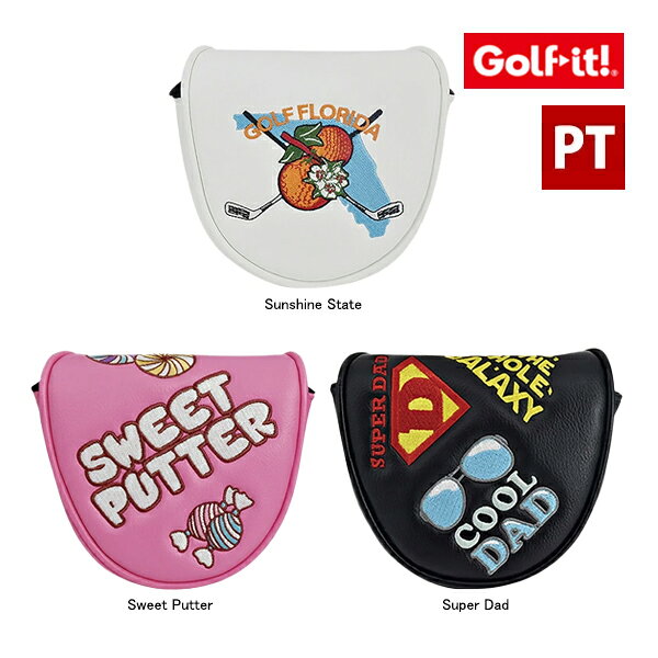 ライト ゴルフ H-25 オリジナルズ パターカバー マグネット式 カラフル かわいい ゴルフ用品 ラウンド用品 LITE Golf it! ゴルフイット！ ゴルフ イット 26ET