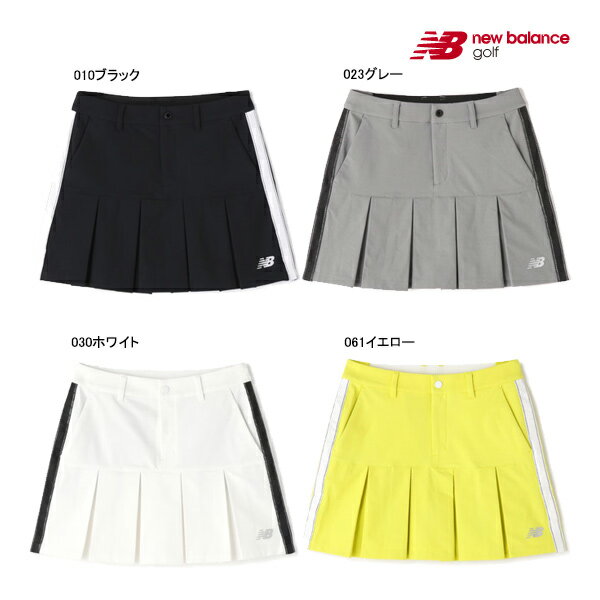 ♪【2024 S/S】【レディース】ニューバランス スカート 012-4134502 BOX PLEATED SKIRT SPORT new balance