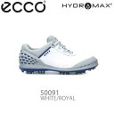 【16年モデル】 エコー メンズ ゴルフシューズ CAGE 132504-50091 (WHITE/ROYAL) (Men's) ecco