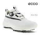 ◎エコー メンズ ゴルフシューズ バイオム・ジーファイブ・ボア 152304-51227 (ホワイト/ブラック) (Men's) ECCO BIOM G5 BOA