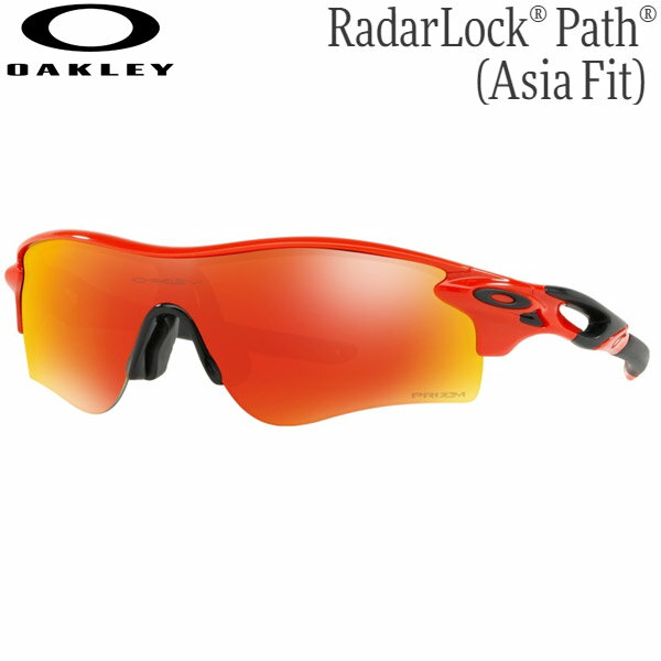 オークリー メンズ スポーツサングラス OO9206-4538 [インフラレッド/プリズムルビー] (Men's) OAKLEY RadarLock Path (Asia Fit)