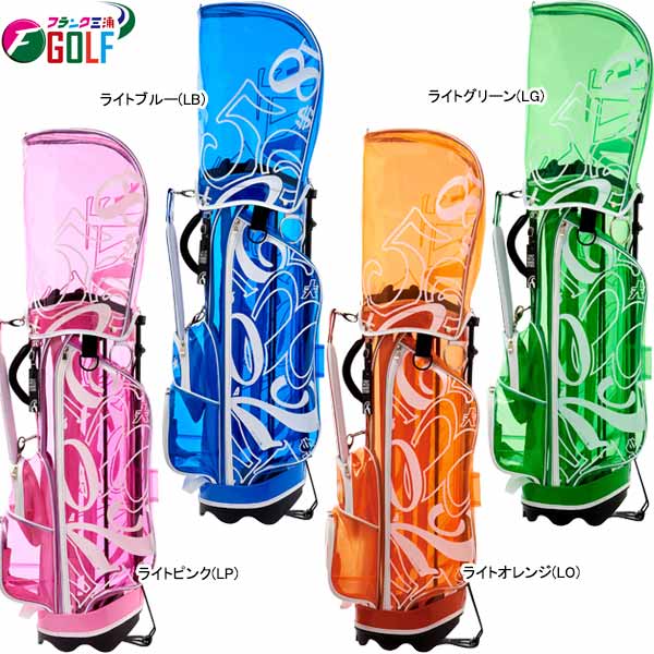 【23年継続モデル】フランク三浦 新色 スケルトン スタンド キャディバッグ FMG-SK-CB Skeleton CADDIE BAG フランクミウラのサムネイル