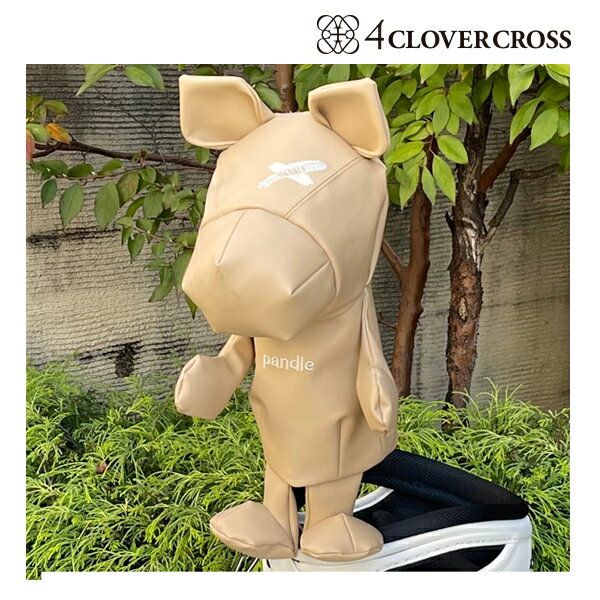 4С ѥɥ إåɥС jack eye Beige made by S.D Premium Headcover pandle 4clovercross