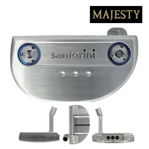 【23年モデル】マジェスティ サントリー二 マレット パター スチールシャフト MAJESTY santorini MALLET PUTTER