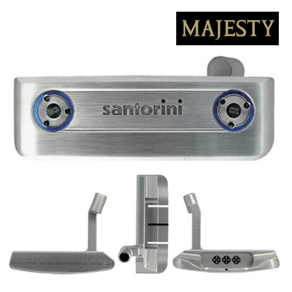 【23年モデル】マジェスティ サントリー二 ワイドブレード パター スチールシャフト MAJESTY santorini WIDE BLADE PUTTER