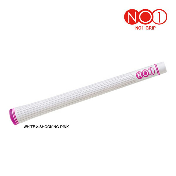 □【23年モデル】ナウオン NO1 GRIP 43 SERIES NEW COLOR WHITE グリップ NOW ON GOLF GRIP 1