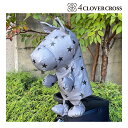 4クローバークロス パンドル ヘッドカバー【 Star pandle Gray made by S.D 】Premium Headcover pandle 4clovercross