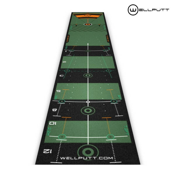 【23年継続モデル】ウェルパット wellputt パターマット 3m パッティング練習器具