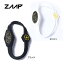 【23年継続モデル】ZAAP ザップ プレミアムブレス-SV　ブラック×クリスタル 電磁波防止 シリコンブレスレット ZAAP