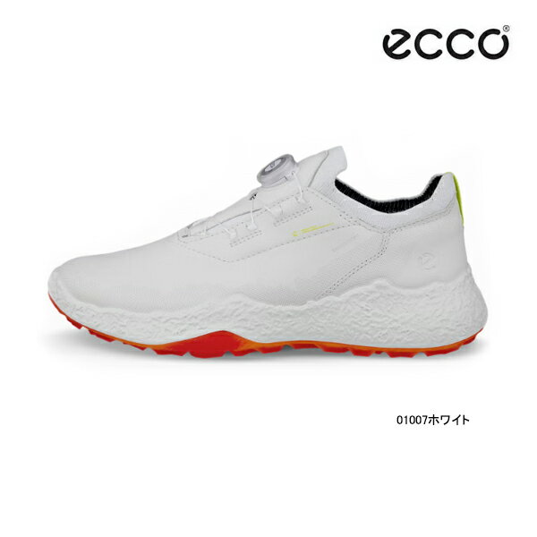 エコー ゴルフ レディース シューズ バイオム H5 ボア ホワイト 115013-01007 レディス BIOM H5 BOA ECCO GOLF SHOES WHITE 靴 レザー 25ET 10PT