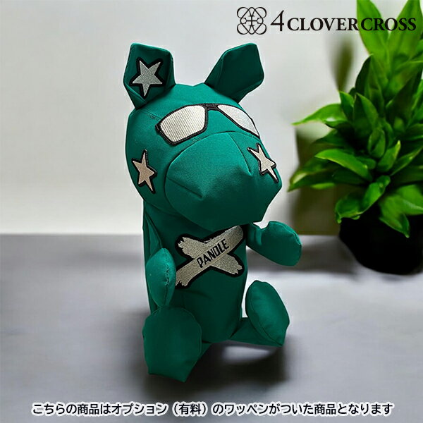 4クローバークロス パンドル ヘッドカバー【 Awning fabric ビリヤードグリーン カスタマイズ商品 (撥水生地) made by S.D 】pandle 4clovercross 手作り 25ET