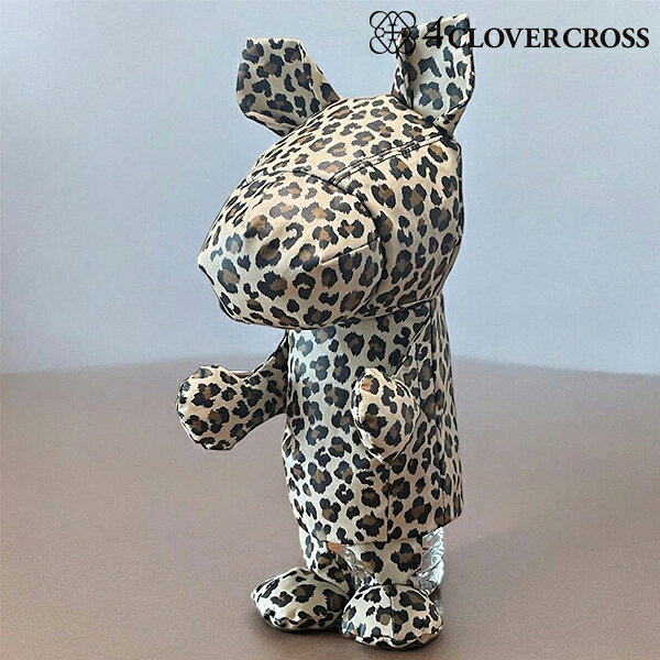4クローバークロス パンドル ヘッドカバー【 レオパード［防水生地］カスタマイズ商品 】Premium Headcover pandle 4CC 高級 かわいい 26E