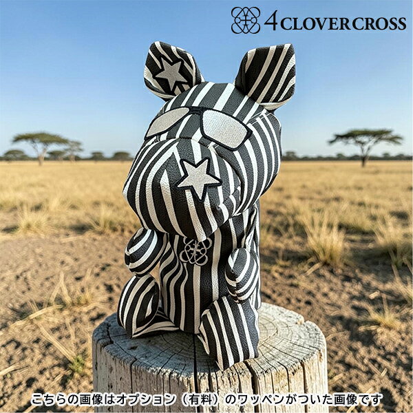 4クローバークロス パンドル ヘッドカバー【 ゼブラ Vegan leather (防水生地) カスタマイズ商品 】Premium Headcover pandle 4CC 460cc対応 受注生産となります♪（納期14日程度） ●販売価格はオプションワッペン を含まない価格となります。 ●オプションにてお客様だけのpandleをカスタマイズ出来ます♪ ●ワッペン を下のフォーマットよりお選びください♪ →仕上がり位置はスクロールして下段の写真を参照して下さい♪ こちらの生地はとても暑くバックの様な質感でとても高級感があります♪ フッ素コーティングされているため 汚れを弾く材質となります♪ テンションがかかる箇所には全て補強生地を入れて縫い合わせているのでとても丈夫な仕上がりになっています♪→とても手間がかかっています♪ ■返品について：受注生産商品はは返品出来ません。 【使用方法】 装着時は、クラブヘッドが鼻の方向にくる様に入れてください。 脱着時は、頭のてっぺんを持って鼻の方向に引きながらクラブヘッドを抜いてください。 在庫表記・発送について4クローバークロス パンドル ヘッドカバー【 ゼブラ Vegan leather (防水生地) カスタマイズ商品 】Premium Headcover pandle 4CC 460cc対応 受注生産となります♪（納期14日程度） ●販売価格はオプションワッペン を含まない価格となります。 ●オプションにてお客様だけのpandleをカスタマイズ出来ます♪ ●ワッペン を下のフォーマットよりお選びください♪ →仕上がり位置はスクロールして下段の写真を参照して下さい♪ こちらの生地はとても暑くバックの様な質感でとても高級感があります♪ フッ素コーティングされているため 汚れを弾く材質となります♪ テンションがかかる箇所には全て補強生地を入れて縫い合わせているのでとても丈夫な仕上がりになっています♪→とても手間がかかっています♪ ■返品について：受注生産商品はは返品出来ません。 【使用方法】 装着時は、クラブヘッドが鼻の方向にくる様に入れてください。 脱着時は、頭のてっぺんを持って鼻の方向に引きながらクラブヘッドを抜いてください。